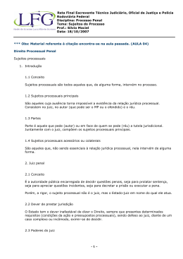 Reta Final Escrevente T&eacute;cnico Judici&aacute;rio, Oficial de Justi&ccedil;a e Pol&iacute;cia