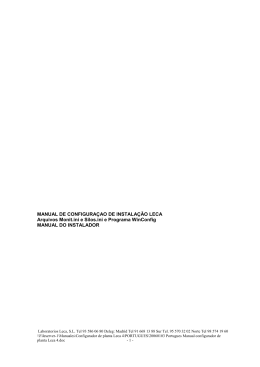 20060103 Portugues Manual configurador de planta Leca 4