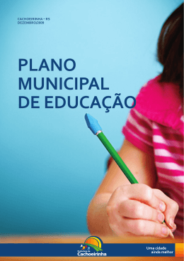Plano Municipal de Educacao