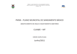 plano municipal de saneamento b&aacute;sico