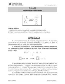 Prática 03 Síntese da p-nitro-acetanilida
