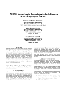 ACEAS: Um Ambiente Computadorizado de Ensino e