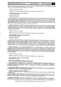 correr por conta de verba propria da Procuradoria Geral de Justi&ccedil;a