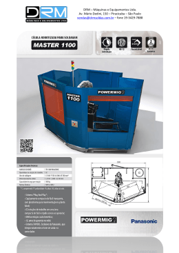 DRM – Máquinas e Equipamentos Ltda. Av. Mário