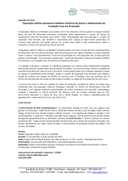 Exposi&ccedil;&atilde;o coletiva apresenta trabalhos art&iacute;sticos de jovens