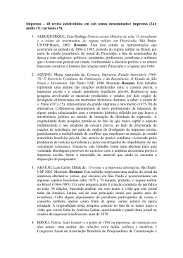 40 textos subdivididos em sub temas denominados - PUC-SP