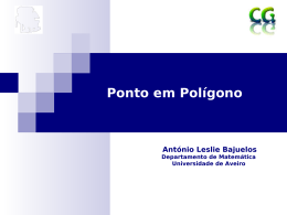 Problema Ponto em Polígono - Universidade de Aveiro › SWEET