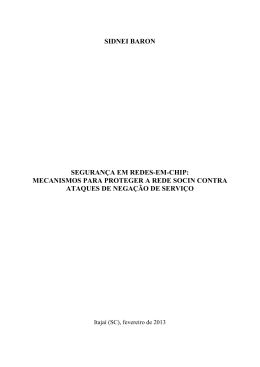 seguran&ccedil;a em redes-em-chip