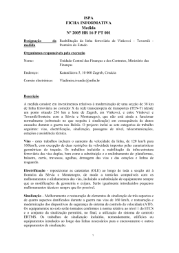 Croatia - Vinkovci to Tovarnik to State Border Railway Rehabilitation