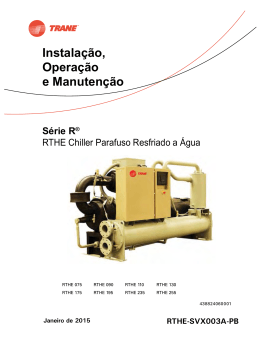 Instala&ccedil;&atilde;o, Opera&ccedil;&atilde;o e Manuten&ccedil;&atilde;o