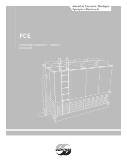 Manual Condensador Evaporativo FCE