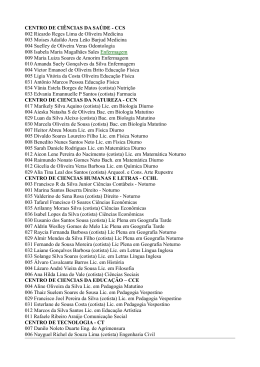 4&ordf; chamada UFPI 2009