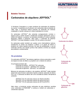 JEFFSOL_Alkylene_Carbonates_Portuguese Technical Bulletin