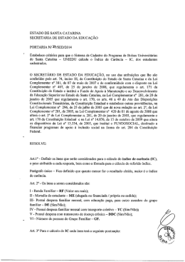 Portaria n&ordm; 37/SED/2014