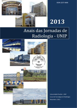 Jornada de Radiologia - 2013 UNIP