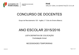 Coloca&ccedil;&atilde;o