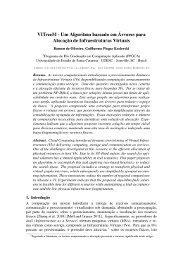 VITreeM - XXXIII Simp&oacute;sio Brasileiro de Redes de Computadores e
