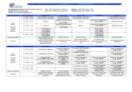 2&ordm; semestre de 2015 - Portal de Inform&aacute;tica