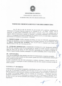 Termo de Credenciamento - Unimed-Rio