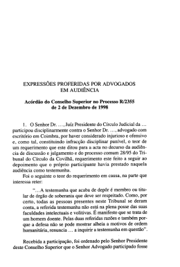 Express&otilde;es proferidas