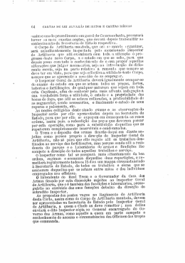 haver as mais exactas no&ccedil;&otilde;es, que devera depois transmittir ao