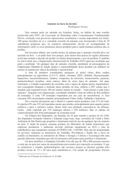 Amianto na hora da decis&atilde;o - ABREA