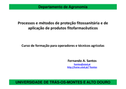 Processos e m&eacute;todos de prote&ccedil;&atilde;o fitossanit&aacute;ria e de aplica&ccedil;&atilde;o de