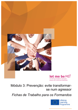 se num agressor Fichas de Trabalho para os