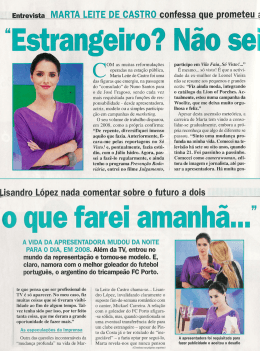 "Estrangeiro? N&atilde;o sei