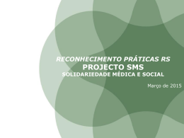 Projecto SMS – 2014