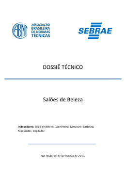 Sal&atilde;o de beleza