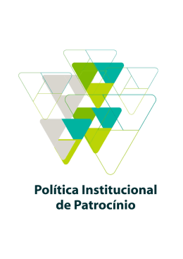 Pol&iacute;tica Institucional de Patroc&iacute;nio