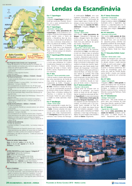 Lendas da Escandin&aacute;via + Helsinki + S&atilde;o Petersburgo