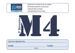 4&ordm; ano - BIO NA REDE