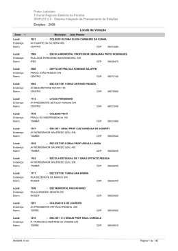 Poder Judici&aacute;rio Tribunal Regional Eleitoral da