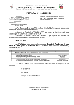 portaria nº 002/2014-pen - Diretoria de Assuntos Acadêmicos