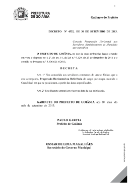 Decreto N. 4332 de 30/09/2013