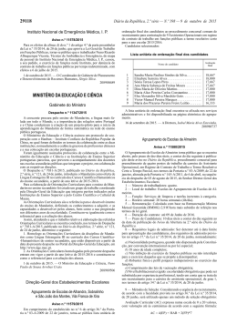 Despacho n.º 11347/2015 - Direção