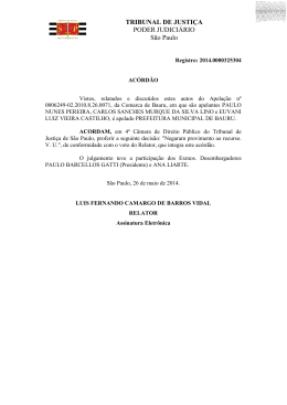 TJSP - Apelação nº 0006249