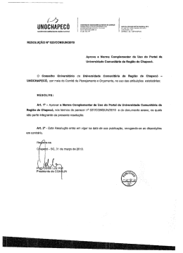 f/&Iacute;? - Unochapec&oacute;