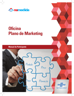 Oficina Plano de Marketing - Sebrae-SP