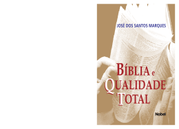 Bíblia e Qualidade Total