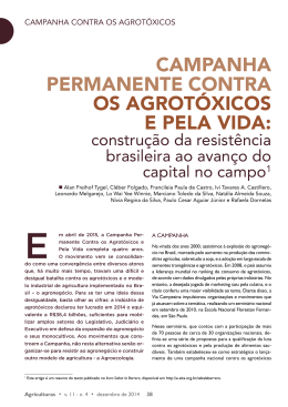 Campanha Permanente Contra os Agrotóxicos e Pela Vida - AS-PTA