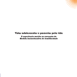 Vidas adolescentes e parcerias pela vida - Marista Centro