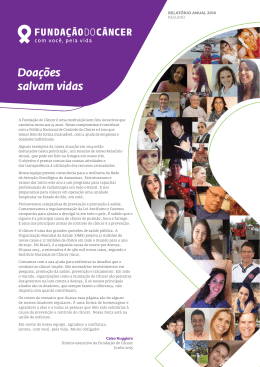 Baixar Aqui - Funda&ccedil;&atilde;o do C&acirc;ncer