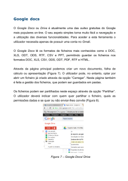 Google docs - redebibsintra