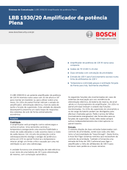LBB 1930/20 - Bosch Security Systems