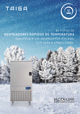 As linhas de RESFRIADORES RAPIDOS DE