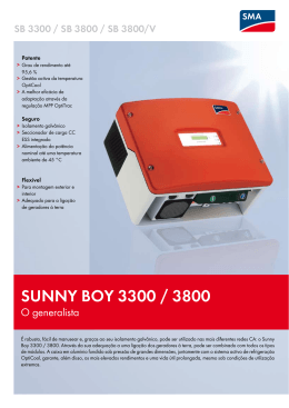 SB 3300 / SB 3800 / SB 3800 / V