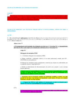 lei 47/2013 informação das câmaras municipais